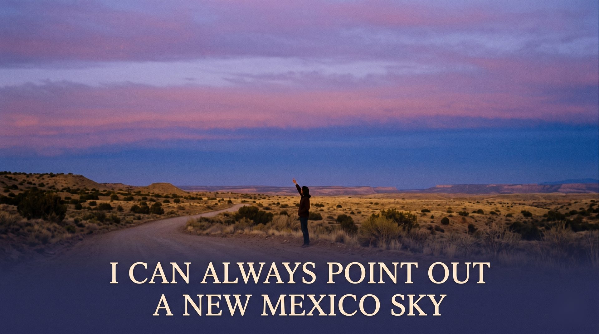 I Can Always Point Out a New Mexico Sky